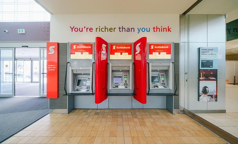 ATM inside Yorkdale Shopping Centre