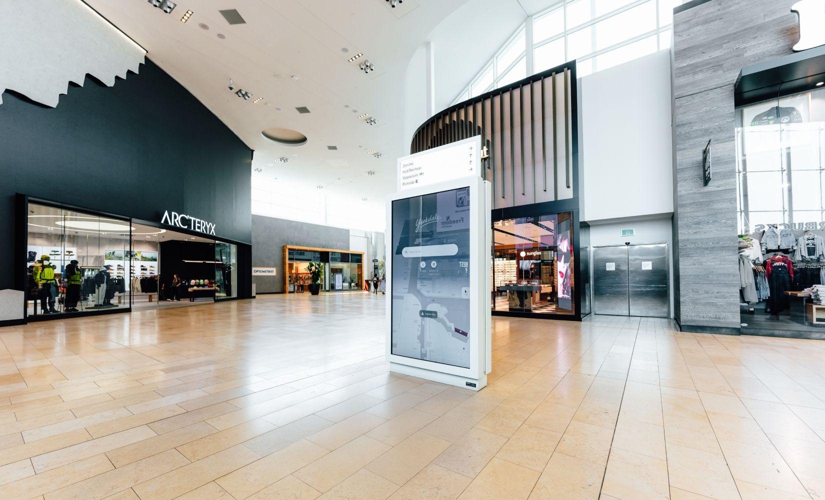 Directory inside Yorkdale Shopping Centre
