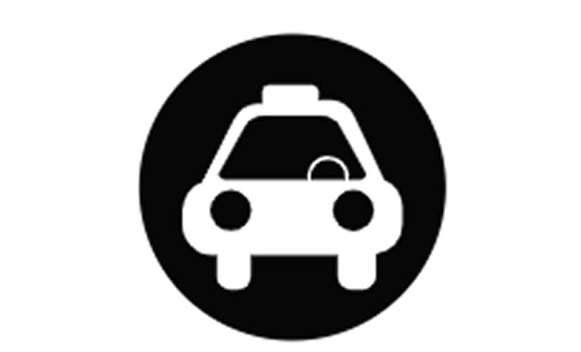 Taxi inside Yorkdale Shopping Centre
