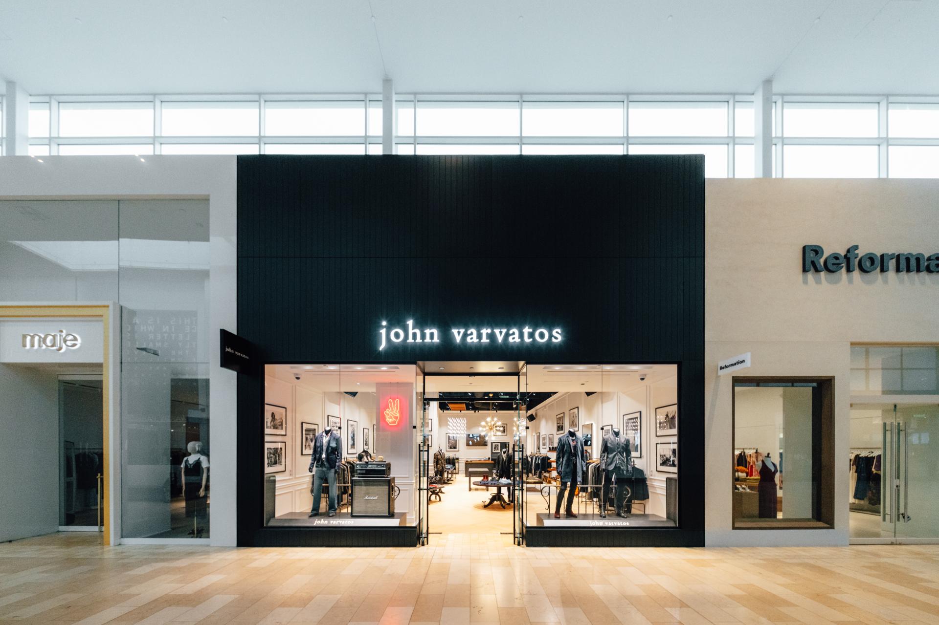 John Varvatos inside Yorkdale Shopping Centre