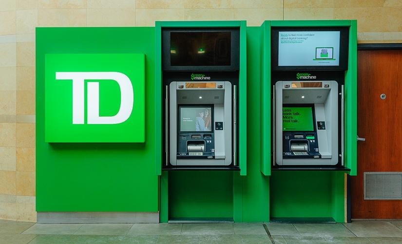 TD ATM inside Yorkdale Shopping Centre