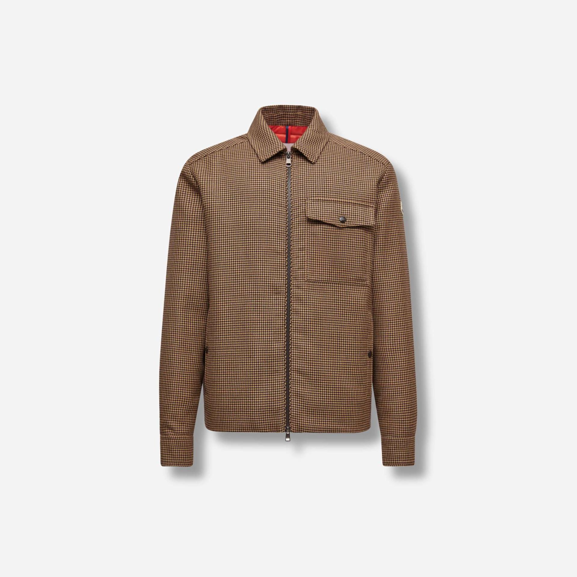 Brown moncler jacket