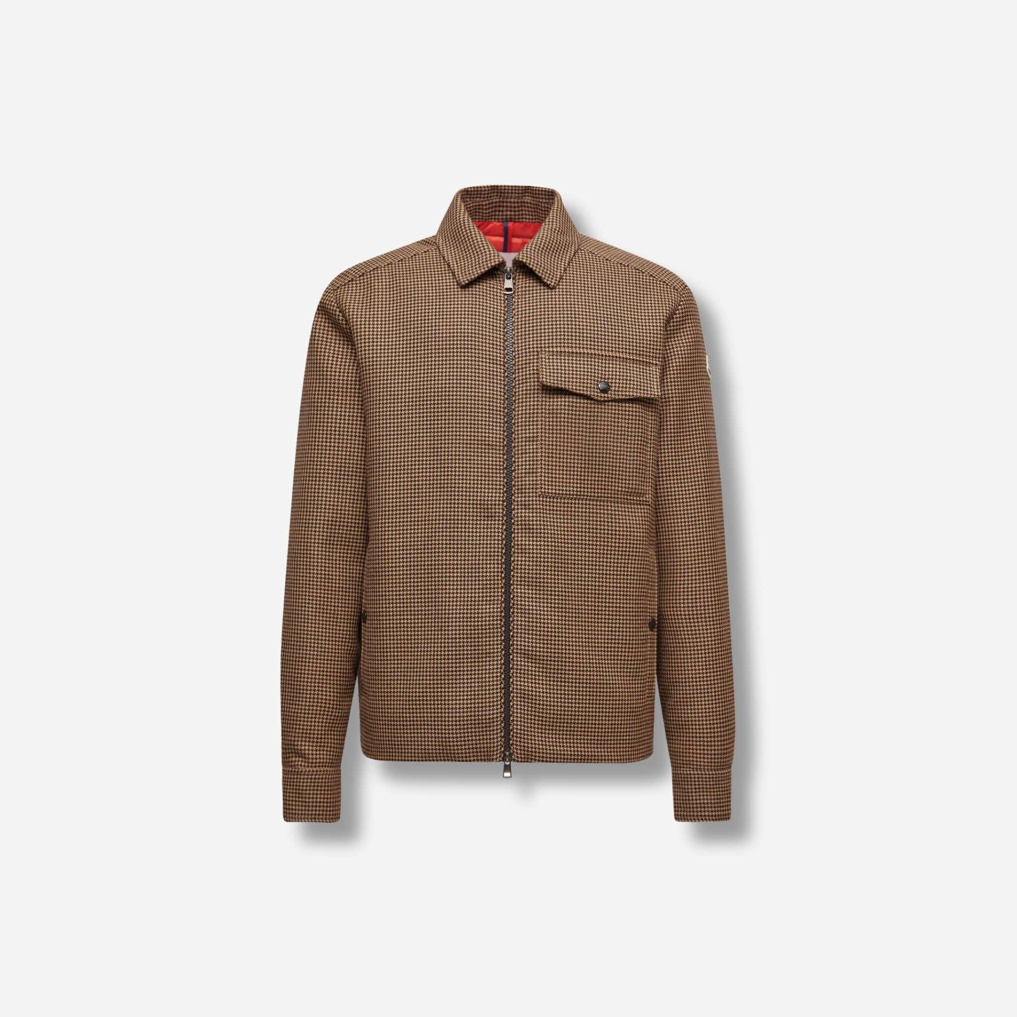 Brown moncler jacket