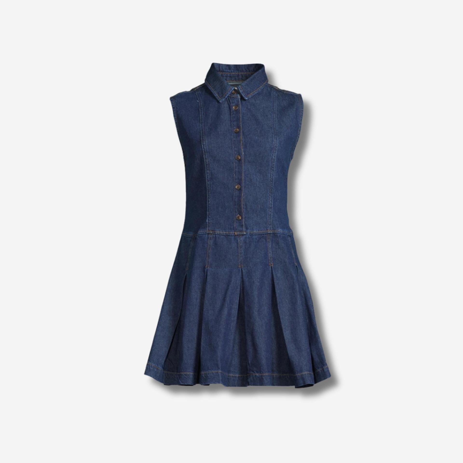 Reformation Denim Shirt Dress