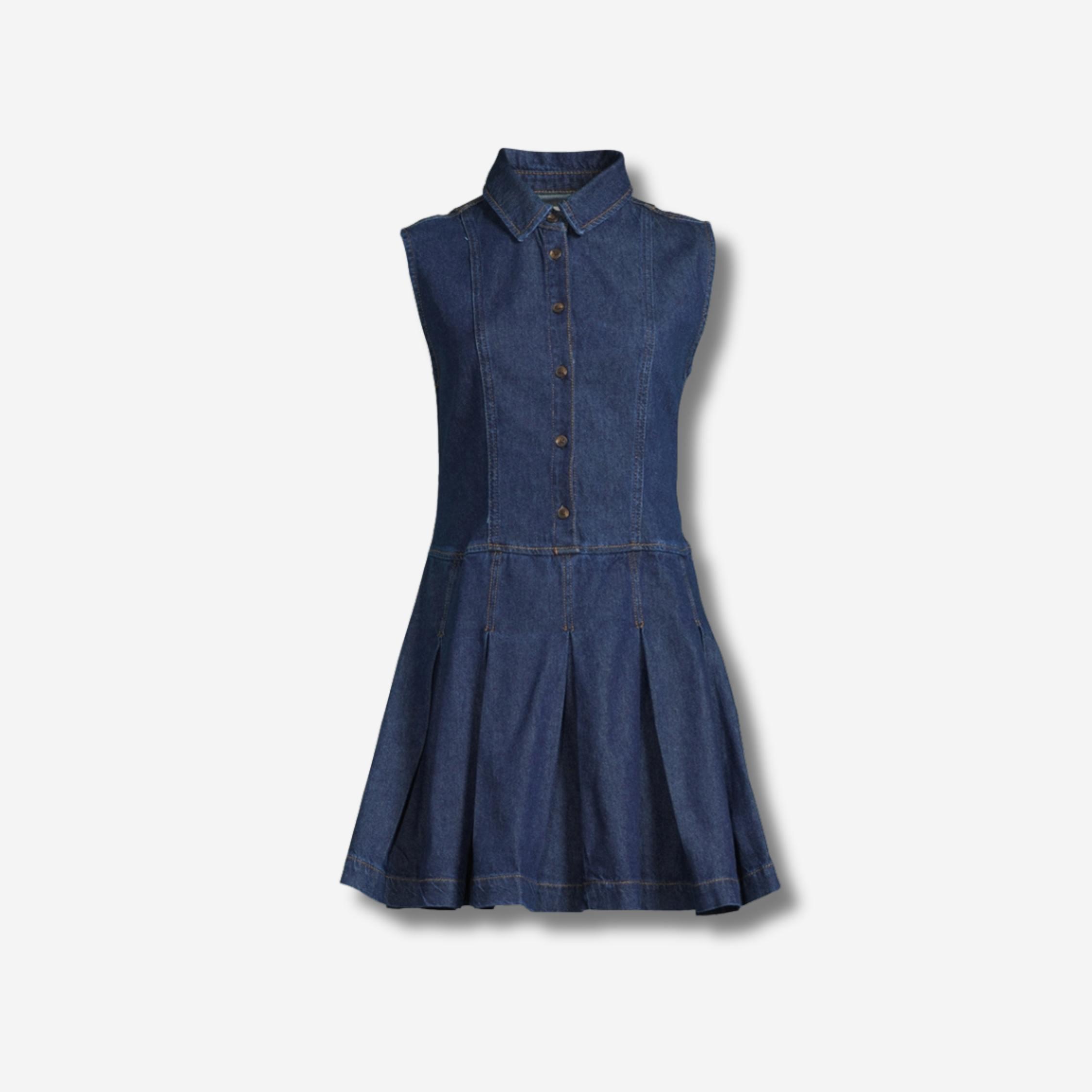 Reformation Denim Shirt Dress