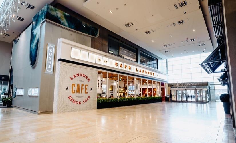 Café Landwer inside Yorkdale Shopping Centre
