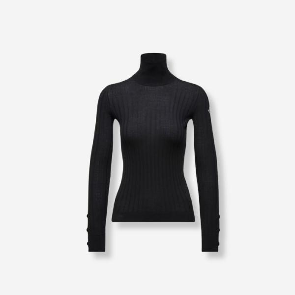 Moncler black cardigan