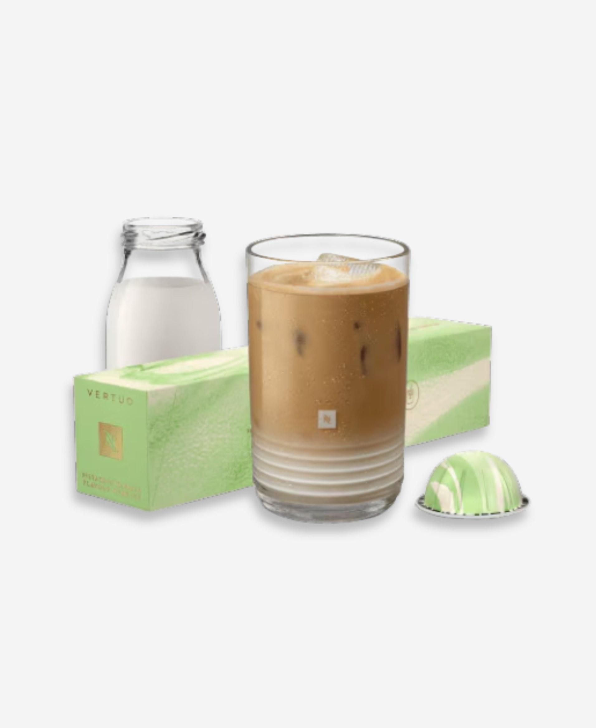 Nespresso Pistachio Vanilla Flavour Over Ice
