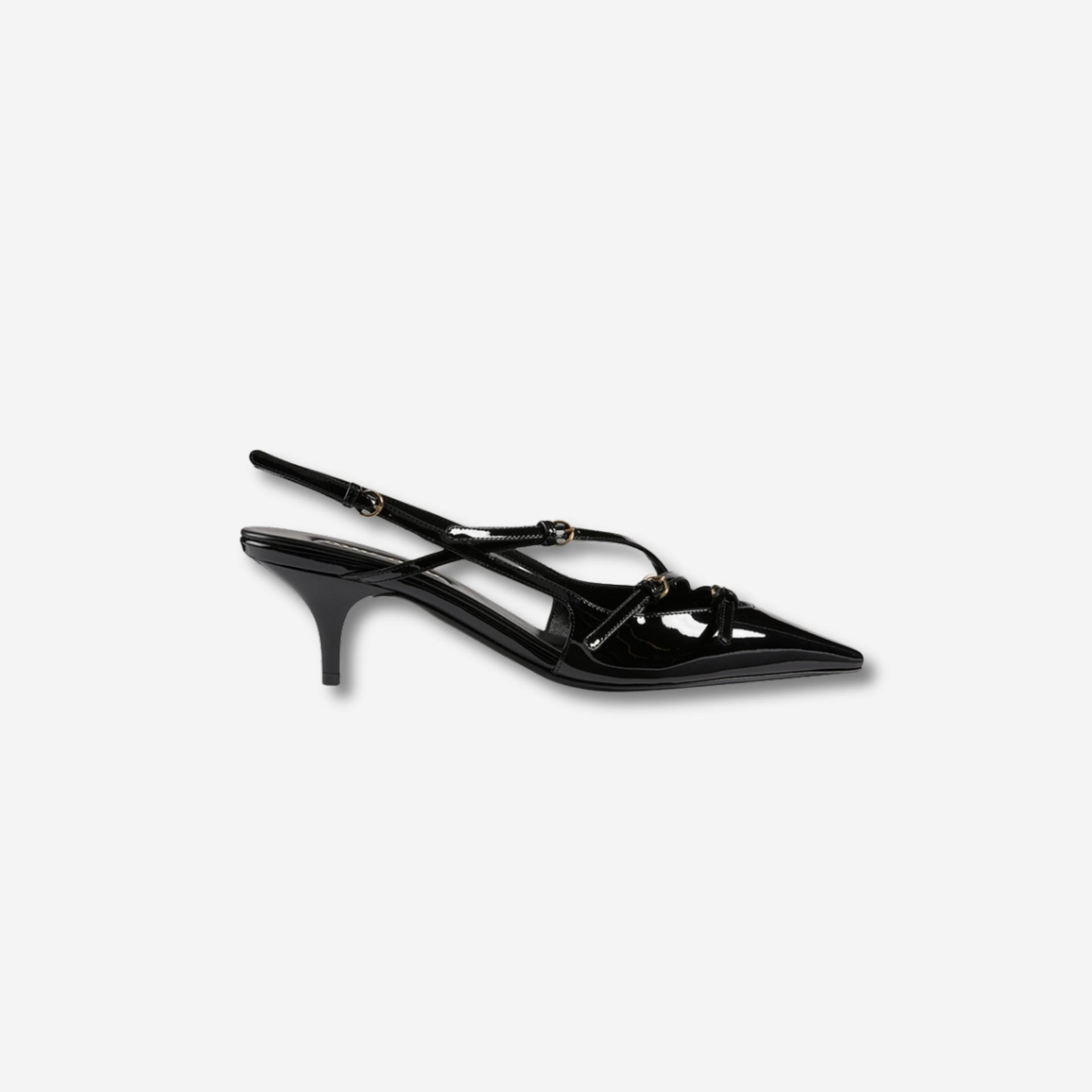 Miu Miu Patent Leather Slingbacks