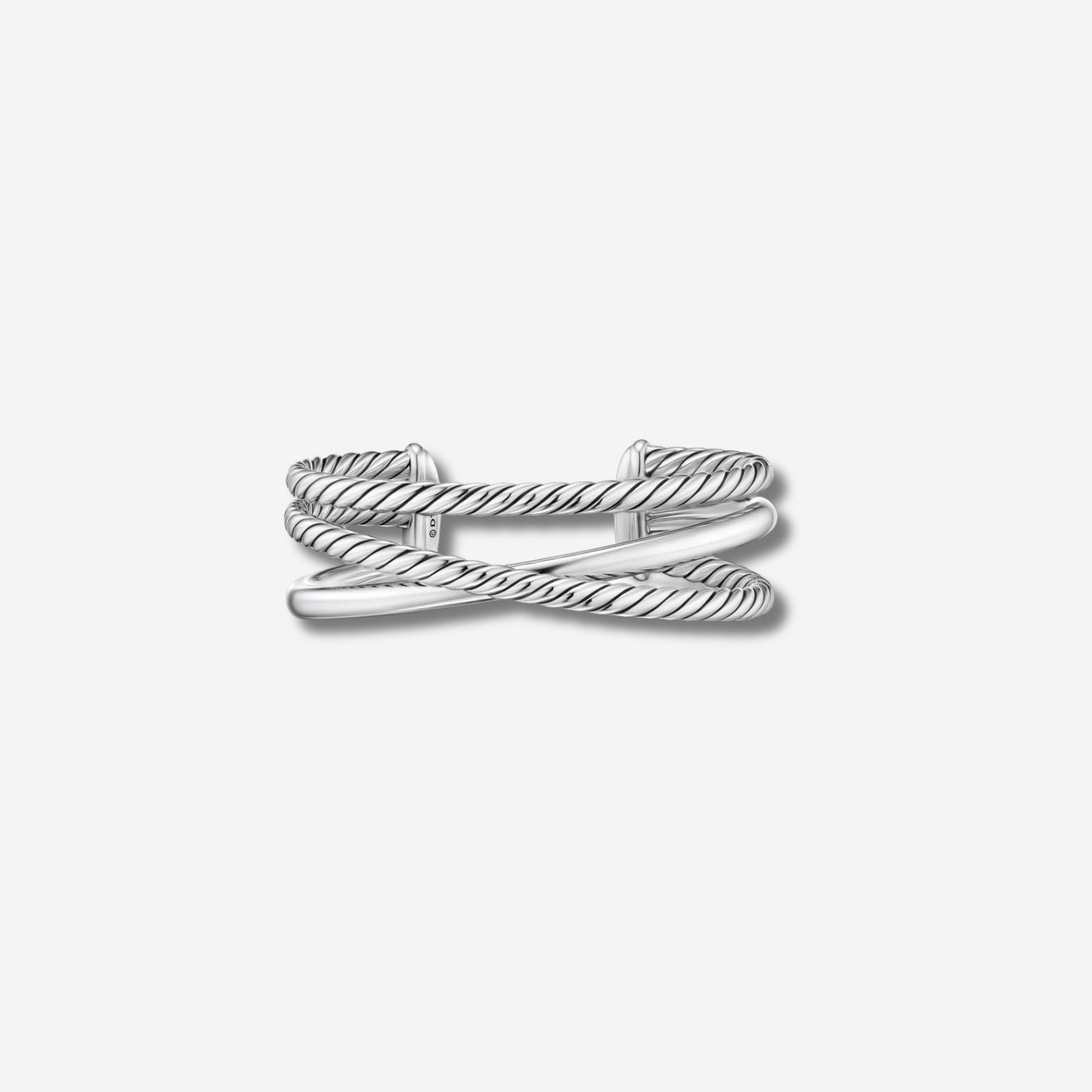 David Yurman Three Row Cuff Bracelet