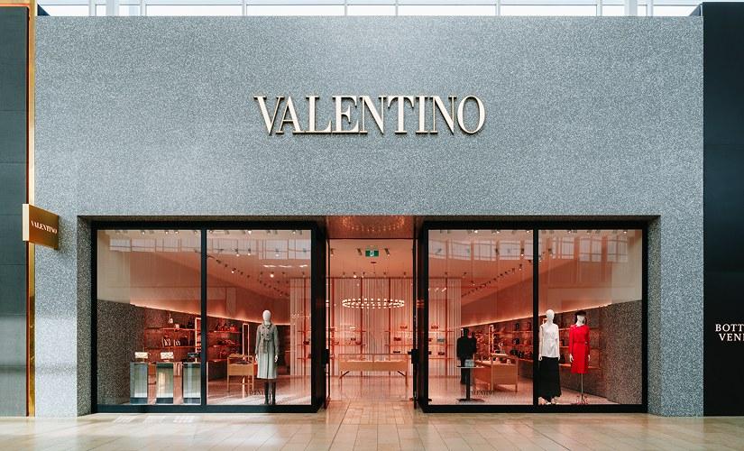 Valentino inside Yorkdale Shopping Centre