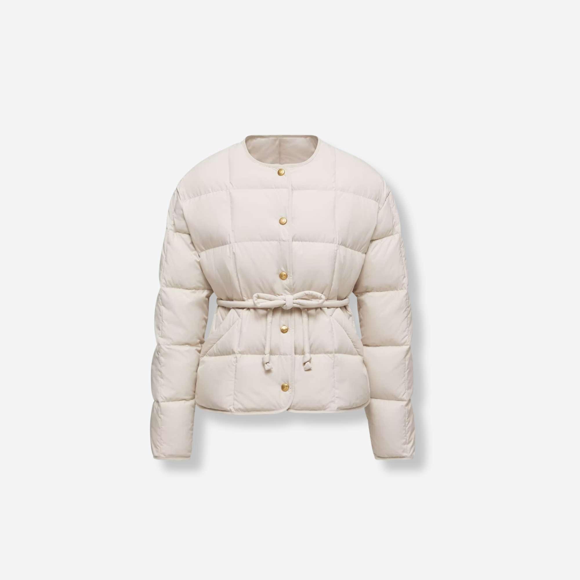 White moncler jacket