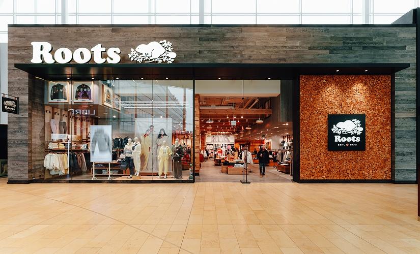 Roots inside Yorkdale Shopping Centre
