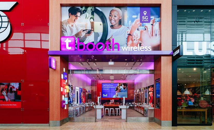 Tbooth Wireless inside Yorkdale Shopping Centre