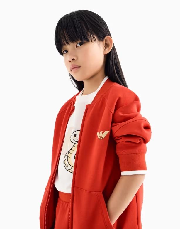 Armani kids red dress