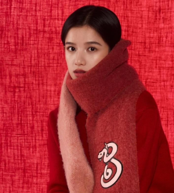 Burb red sweater