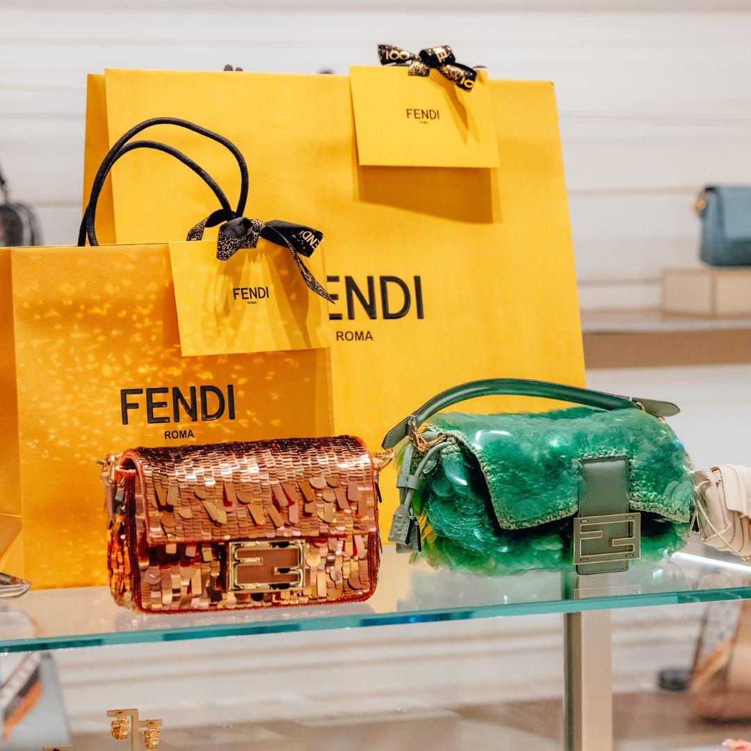 Fendi shopping bags