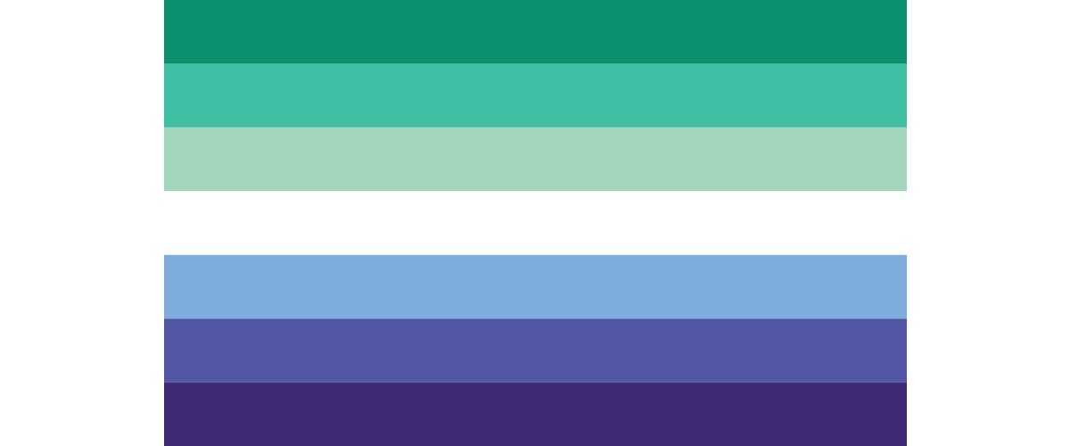 Trans-Inclusive Gay Men’s Pride Flag