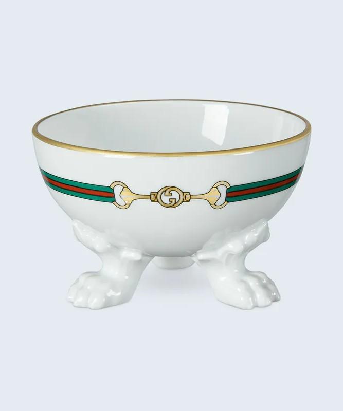 Gucci dog bowl