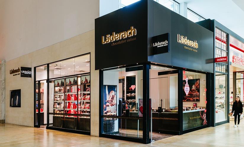 Läderach Chocolate inside Yorkdale Shopping Centre