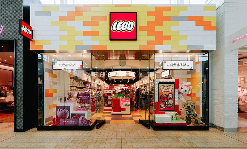 LEGO inside Yorkdale Shopping Centre