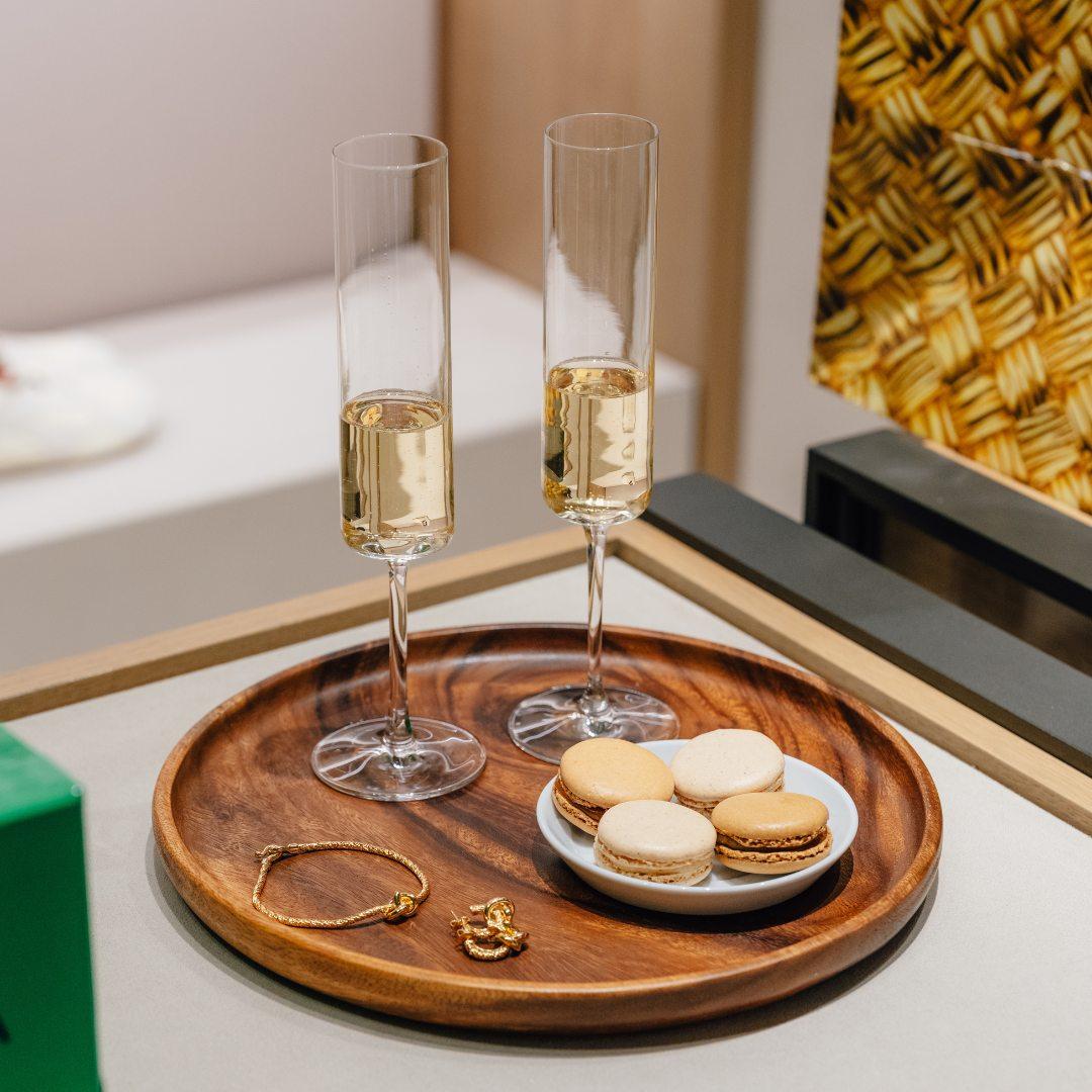 Luxury hospitality champagne