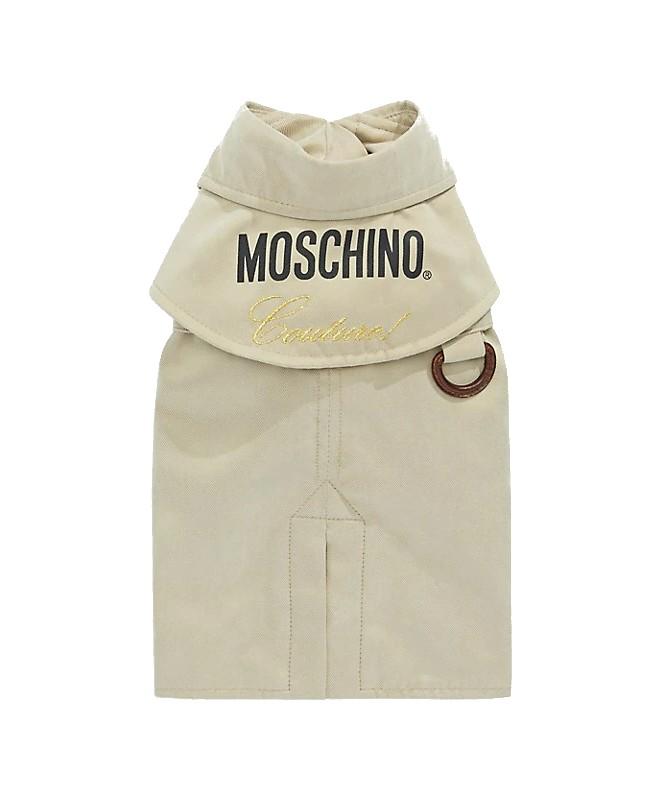 Moschino dog trench