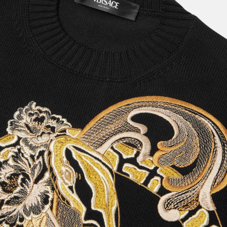 Versace black sweater