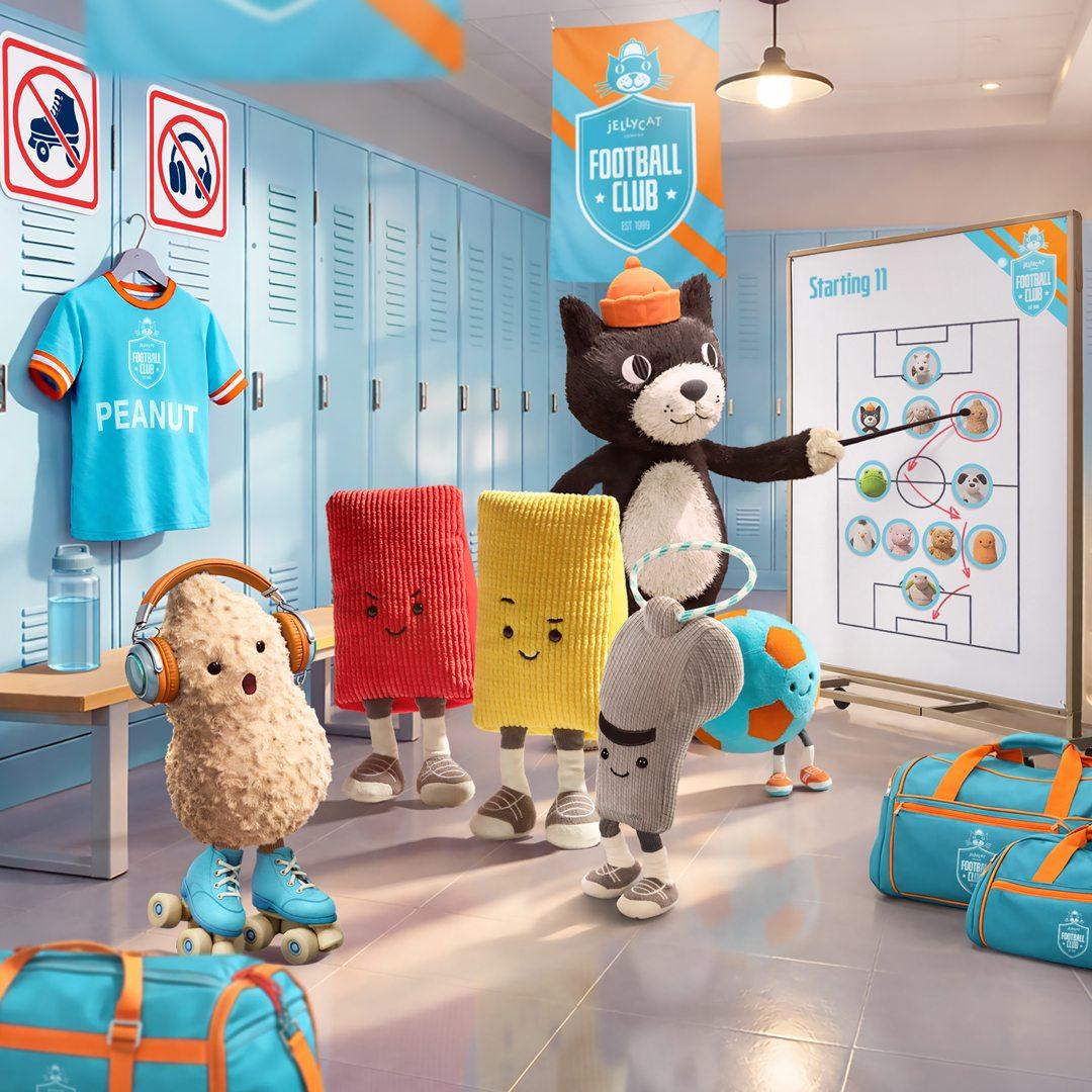 Discover it Now at Holts | Jellycat Football Club Collection