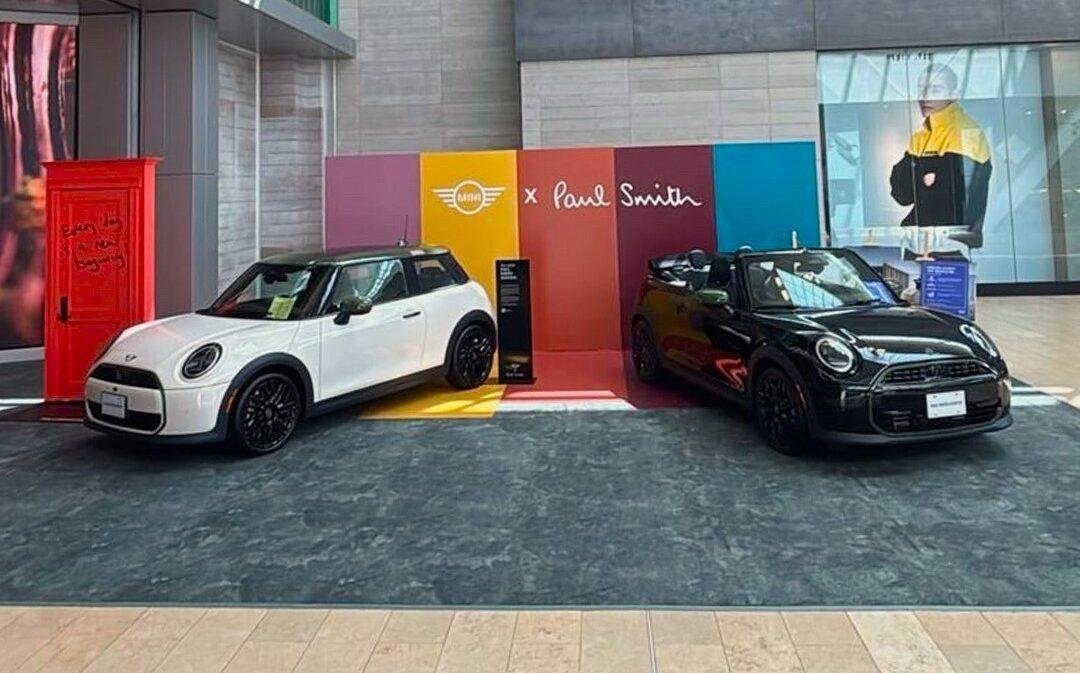 MINI x Paul Smith Activation inside Yorkdale Shopping Centre