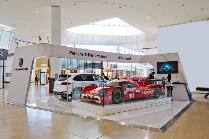 Porsche popup
