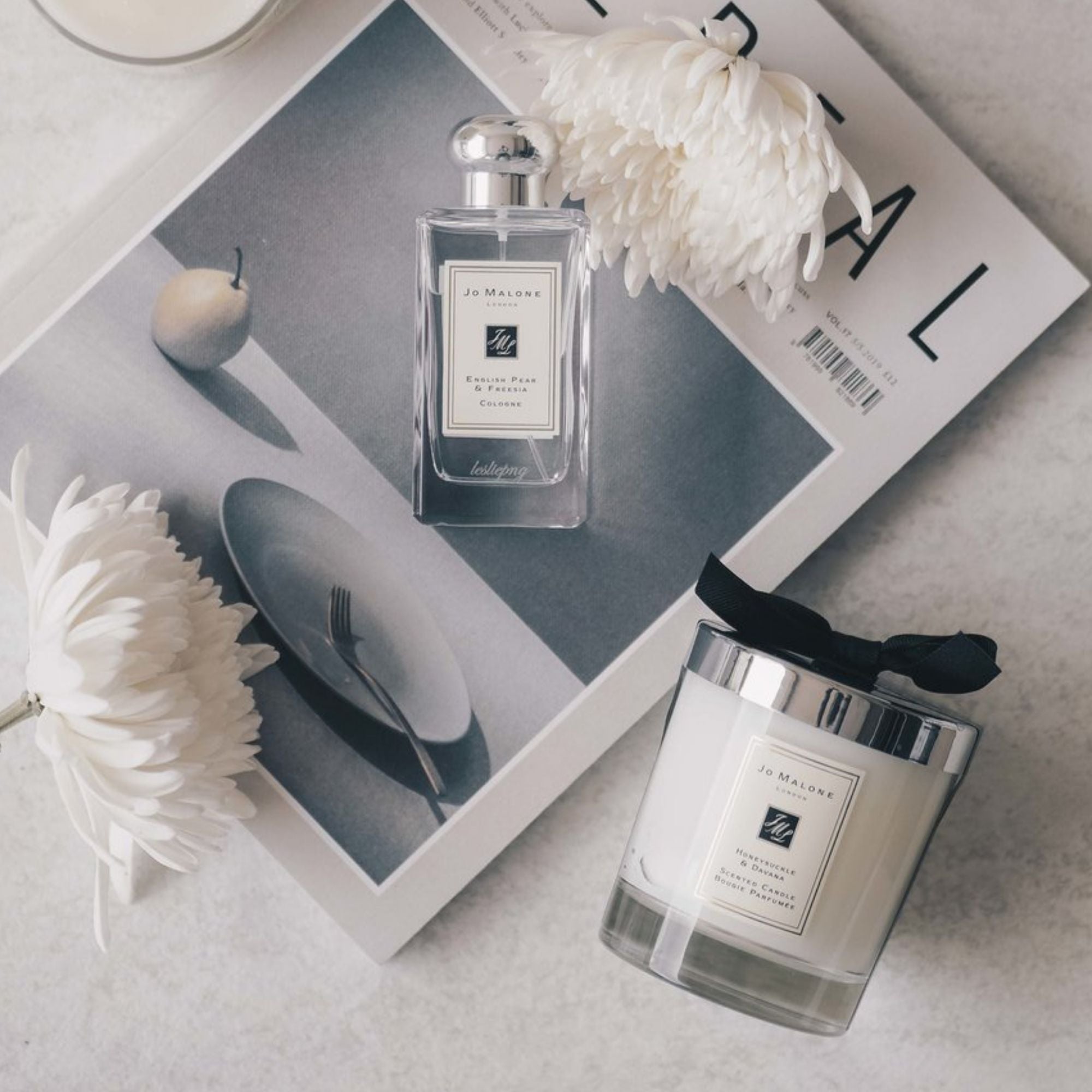 Jo Malone candles and scents