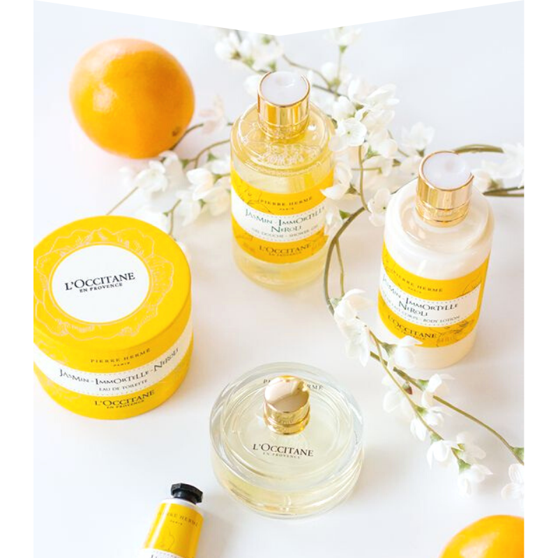 Refillable beauty products by L'Occitane