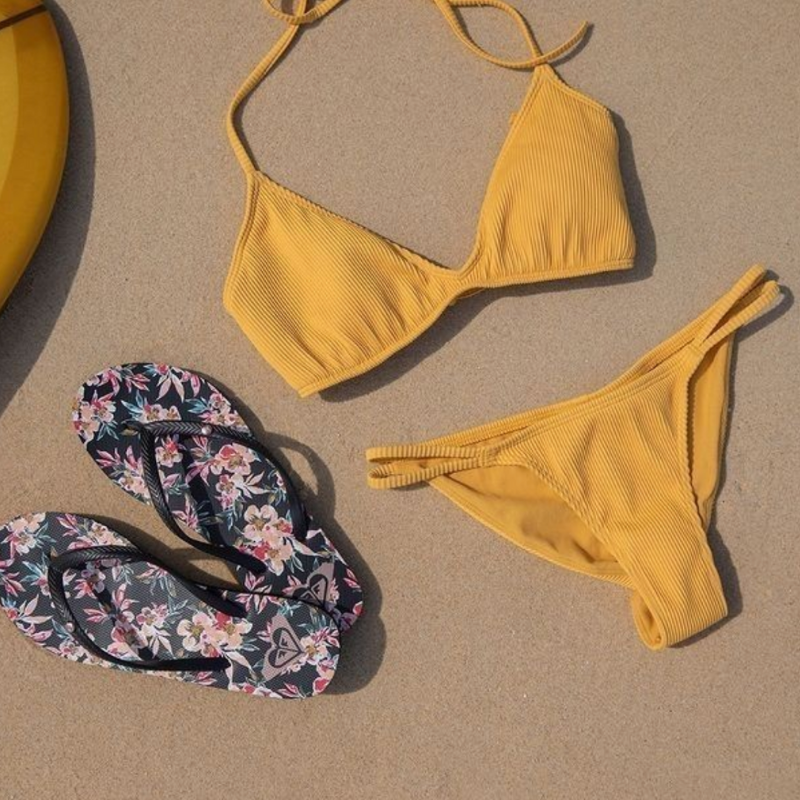 Bikini Village yellow swimsuit