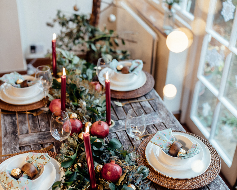 Holiday tablescapes