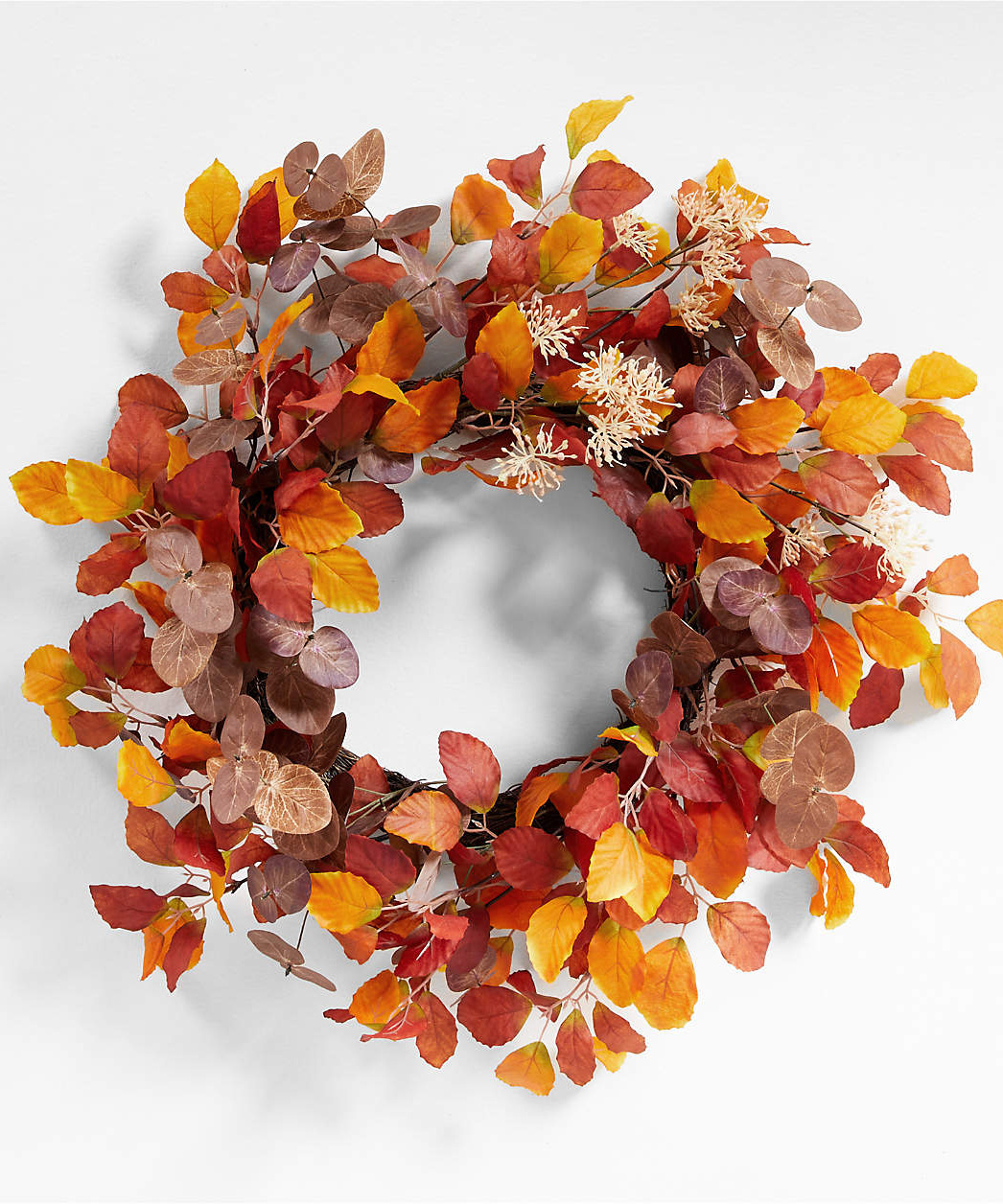 crate and barrel wreath