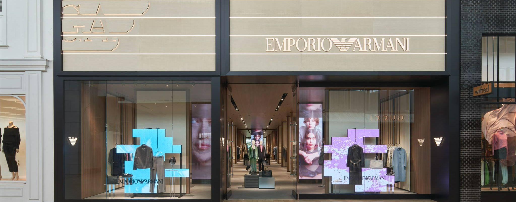 Emporio Armani store at Yorkdale Shopping Centre
