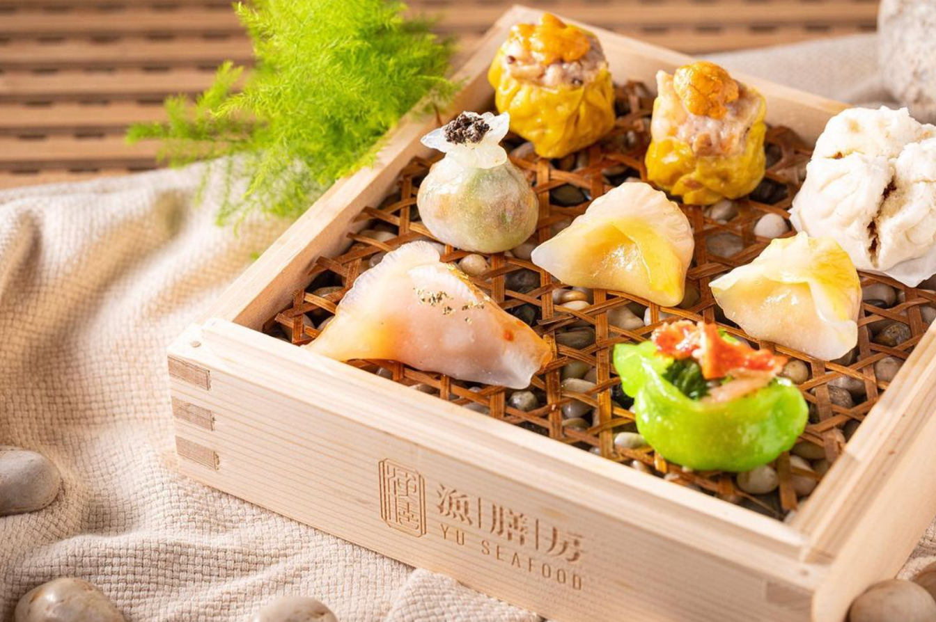 Image of dim sum offerings available at Yu Seafood Yorkdale