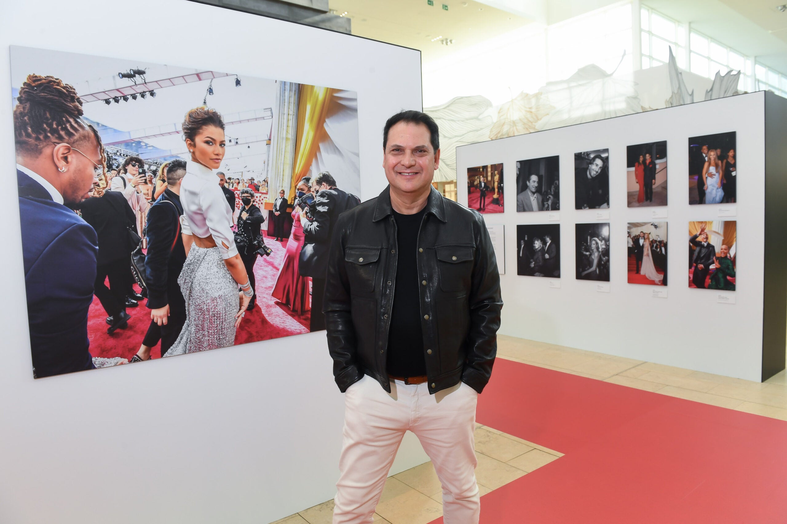 The famous George Pimentel photographed in Yorkdale's east court.