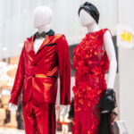 CAFA fashion display; Yorkdales santa set; holiday season; 2023