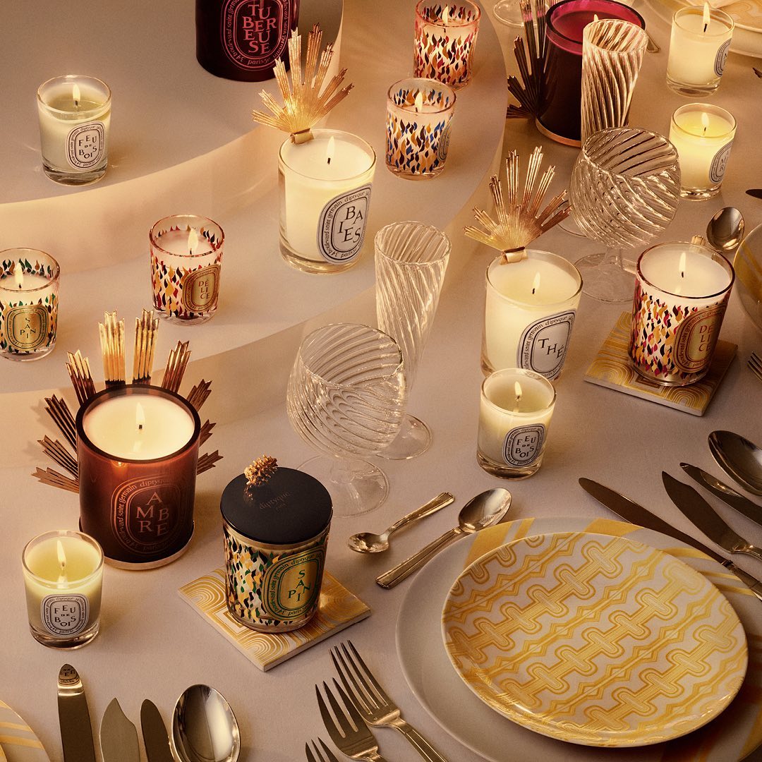 Diptyque; shop diffusers, candles, string lights, perfect for the holiday season, December; Yorkdale Shopping Centre, holiday decor ideas 2023