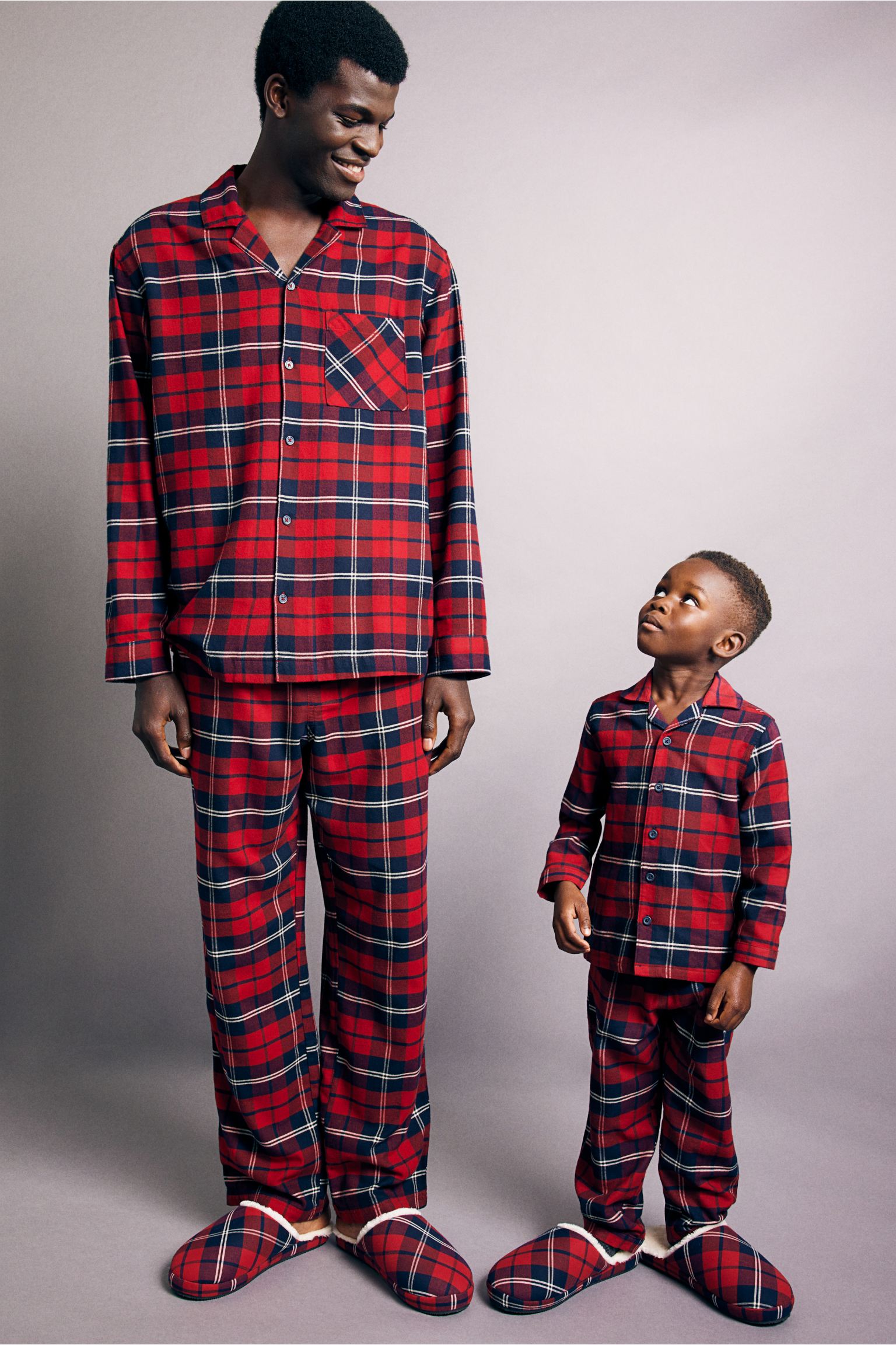 Matching Pajama set; H&M; Yorkdale; 2023; father and son