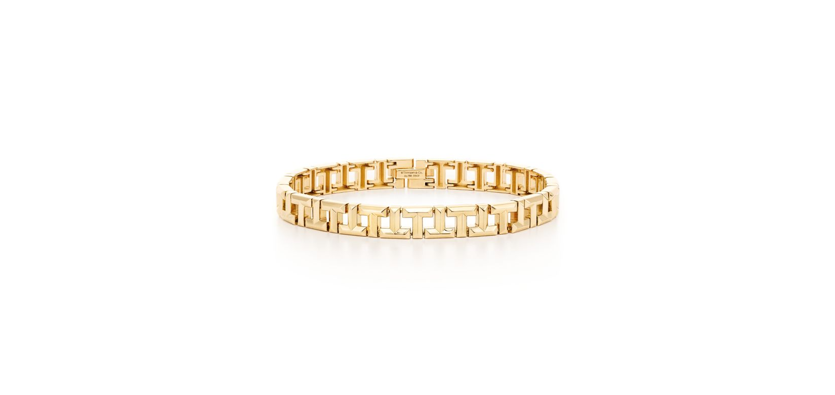 tiffany and co. t true narrow bracelet in gold