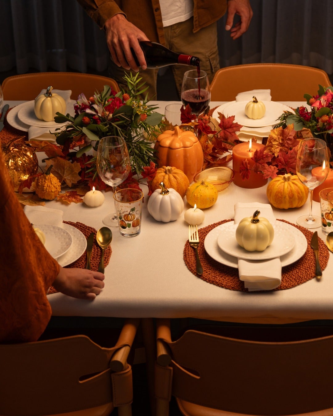 Fox Home; Thanksgiving; Table setting; 2024