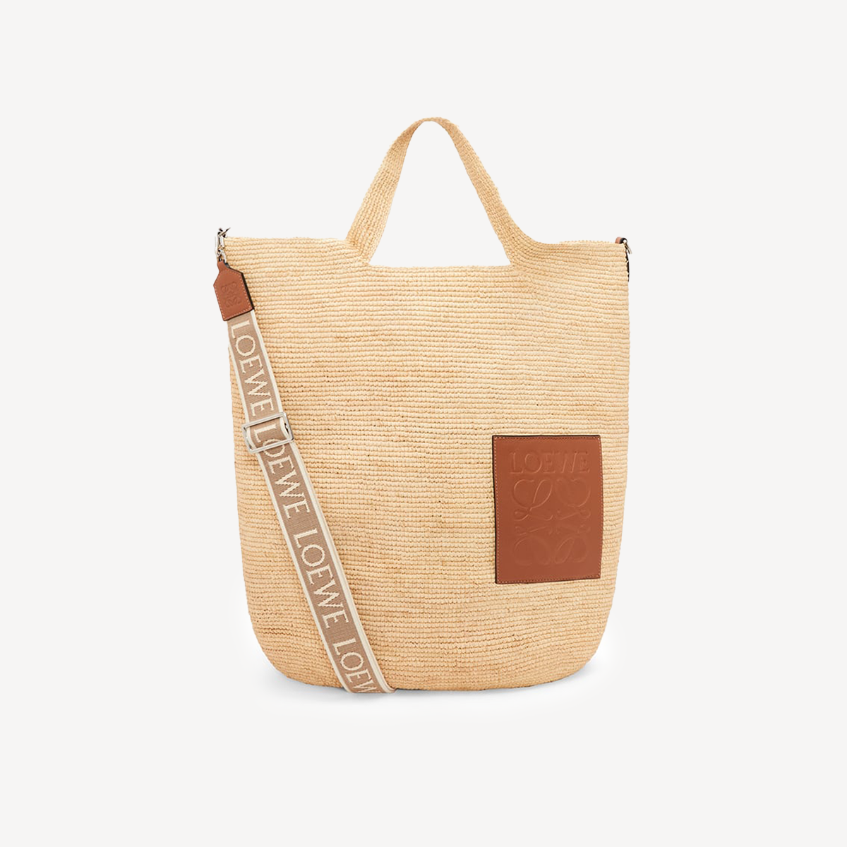 Wicker tote bag