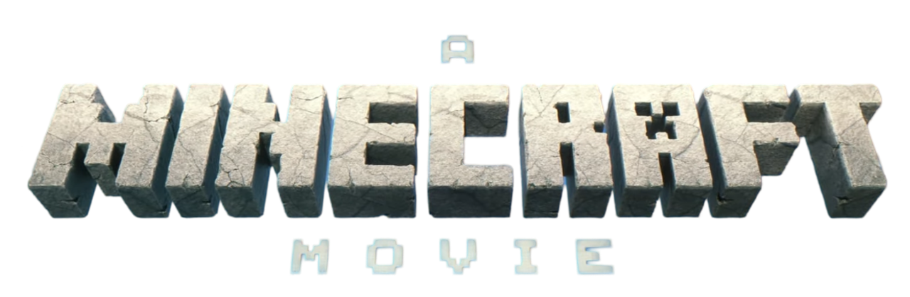 A Minecraft Movie logo